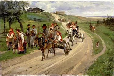 Return from the Fair, 1883